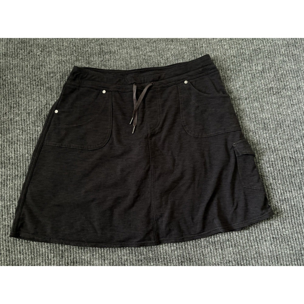 Kuhl Mova Skort Skirt Athletic Active Golf Skirt Charcoal Gray Hiking Outdoor M